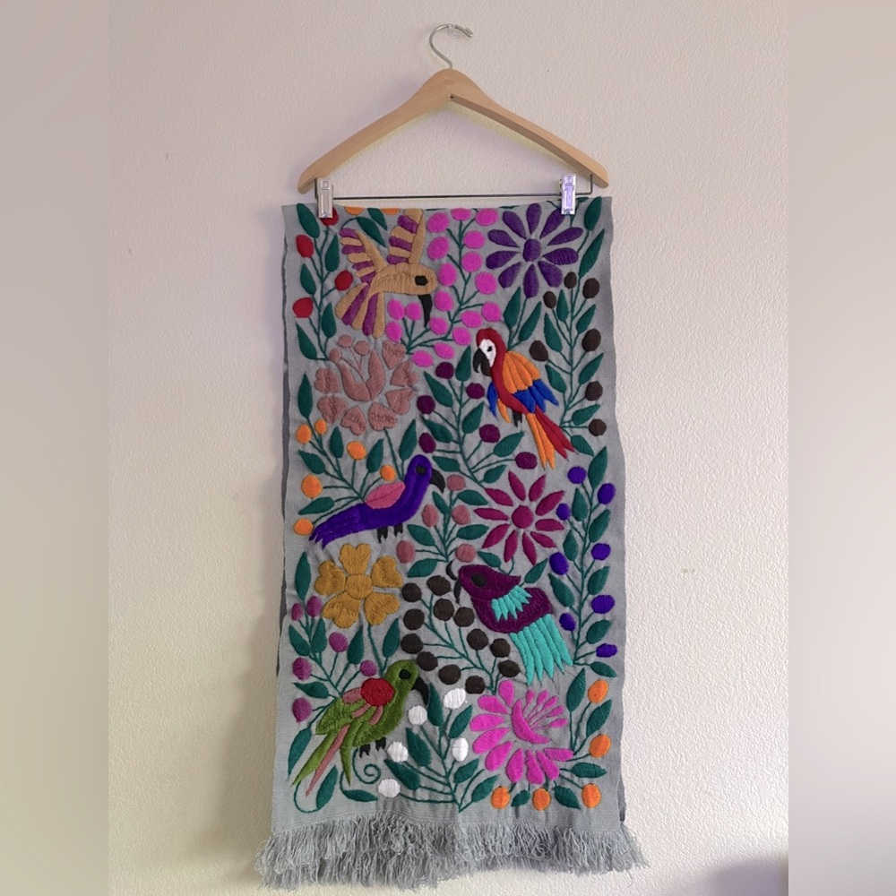 Table Runner Handmade In Oaxaca